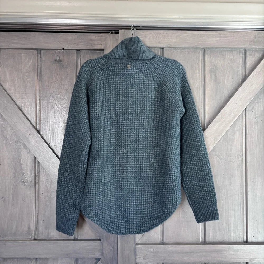 Kuhl Women’s Sienna Sweater Mineral Blue $89 - Picture 4 of 10